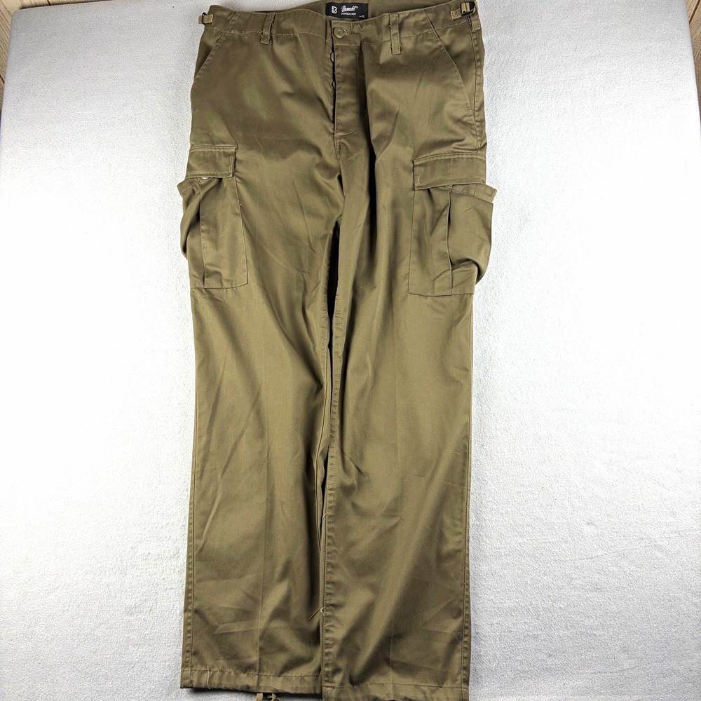 Brandit BDU Ranger Cargo Pants Olive Green Men's XL 38x33 Military Tactical